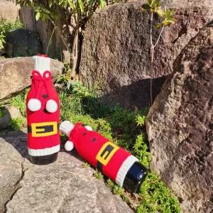 성탄절 크리스마스 와인병 데코 커버 WFFTFJP