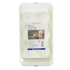 원형 6구 얼음틀 얼음몰드 아이스 제빙기 특대 트레이