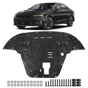 기아 K5 2021-2025용 엔진 스플래시 실드 장착, 나사 하드웨어가 장착된 언더 커버 케이스 가드 전면