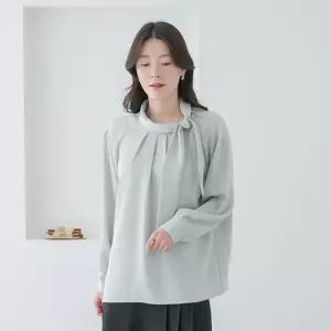 엄마옷 마담4060 클래씨마담 사이드타이 중년여성 데일리 블라우스-RBL2602006-