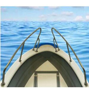 샤크팡 난간대 튜브 낚시배 90X25CM 낚시 해영 핸드레일 32 난간대 철제