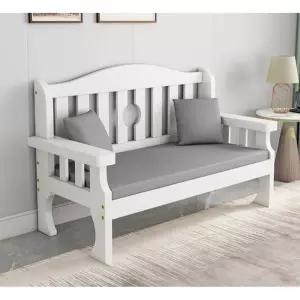 원목소파 우드 벤치 평상형 나무 소파 거실 발코니 카페 라운지 인테리어 의자