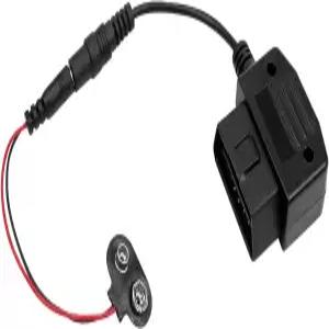 자동차 배터리 교체/단락/설정 저장을 위한 OBD II 커넥터 메모리 세이버 16핀 OBD2 어댑터 9V 배터리로