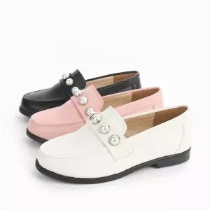 쁘띠 진주 키즈 주니어 학생 국산 여아로퍼