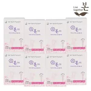 유기농 순면 유기농본 생리대 탐폰 레귤러 12P 8팩