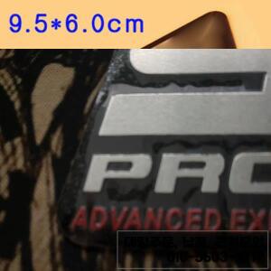 오토바이 자동차 스쿠터 수정 된 액세서리 알루미늄 합금 배기 파이프 데칼 장식 고온 스티커