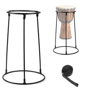 호마르 젬베 스탠드 휴대용 경량 탄소강 지지 프레임 8 5 12인치 봉고 드럼 타악기 홀더