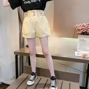 [보리보리/재한 주니어]재한 초등학생 데님 컬러 반바지