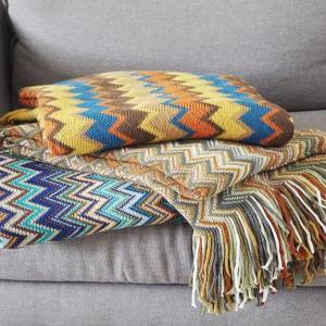 보헤미안 감성 소파 담요 블랭킷 침대 빈티지 쇼파커버