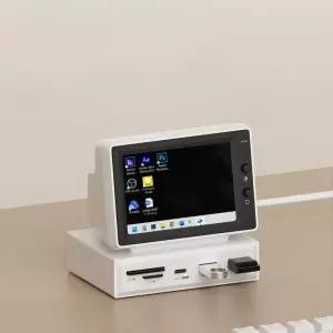 미니모니터 포터블 서브 보조모니터 폰게임 차량용 덱스 초경량