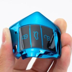 TPU 자동차 키 케이스 소프트 폽 커버 (폭스바겐 호환 골프 7 MK7 티구안 MK2 세아트 호환 아테카 레온 FR