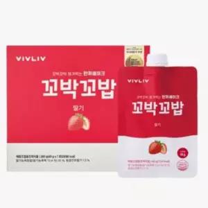 꼬박꼬밥 여성 프로틴 단백질 한끼 쉐이크 딸기맛 7포