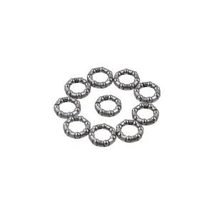 사이클링 실버 MTB 자전거 3/16인치 베어링 허브 앞