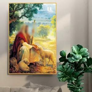 보석십자수 액자형 예수님 말씀 큐빅 명화 보석 그리스도