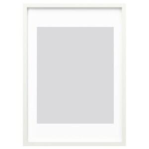 이케아 뢰달름 표구액자 프레임 화이트 틀 50x70cm