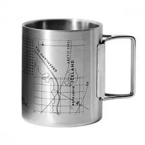 접이식 스테인리스 이중컵 캠핑용 휴대용 음료컵 오피스디포 NAG7292 오피스