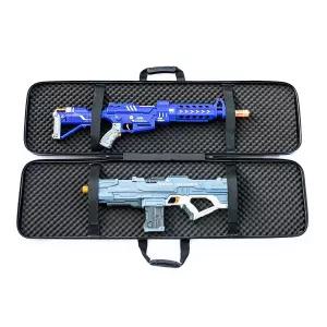 잠금식 장난감건 케이스 총기 미디엄블랙 방수 소총 밀리터리