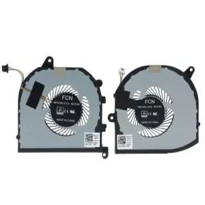 Dell XPS 15 9570 및 7590 Precision 5530 5540 시리즈용 GPU 냉각 팬이 장착된 노트북 CPU 교체