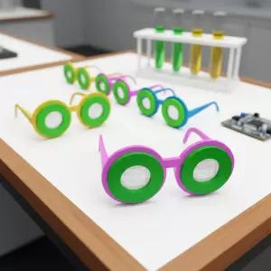 곤충의 눈 안경 만들기 곤충눈 렌즈 구조 체험 잠자리 꿀벌 자연관찰 (1인용 3개)