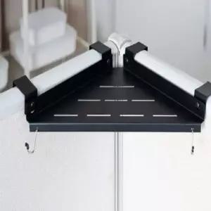 [무료배송] 파티션 코너선반 철제 책상칸막이 사무실 책상 선반