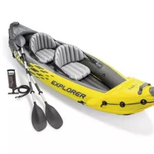 해변 2인승 카누 패들 구명조끼 고무보트 레저 낚시 카약 물놀이 보트