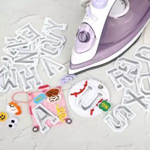 자수 패치 마트자수 와펜 열접착 열접착와펜 알파벳와펜 옷에붙이는스티커 자수패치