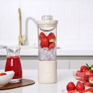 블렌고 휴대용 무선 텀블러 믹서기 트라이탄 미니믹서기 그레이 MO-BG400AG