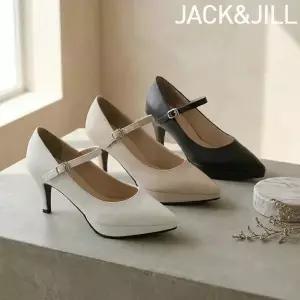 [잭앤질] 8cm 수제화 메리제인 스틸레토 가보시힐(JA6193)