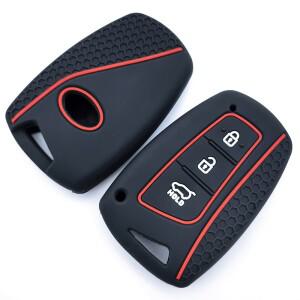 현대 그랜저 HG 세단 산타페 3DM 그랜드  IX45 에쿠스 아제라 제네시스 G80용 자동차 리모컨 키 케이스 커