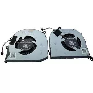 Dell XPS 15 9570 및 7590 Precision 5530 5540 시리즈 노트북용 Siakoocty 교체 CPU+GPU 냉각 팬 P/N