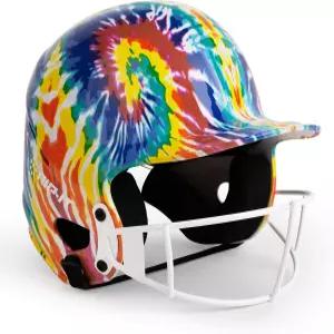 요약본 비전 프로 소프트볼 타격 헬멧 매트 경량 여성 스포츠 장비