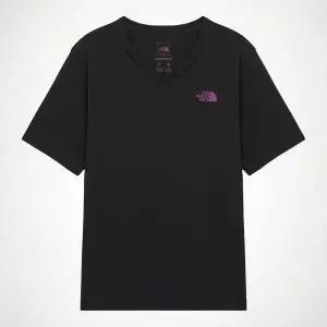 [노스페이스] 브랜드관 공식 NT7UR50B 여성 리커버리 반팔 브이넥 티 BLACK 1761823