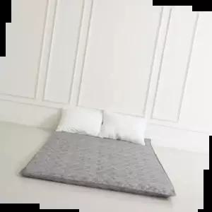 매트리드 더크린 바닥요매트 그레이 퀸2인용(요커버/요솜)