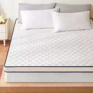 매트리스 바닥 압축형 원룸 라텍스 내추럴 무헤드 서랍 수납 침대 받침대형