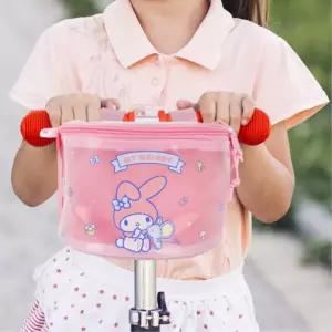 어린이 킥보드 걸이 휴대폰보관 가방 핑크 소지품파우치 방수팩 핸들고정