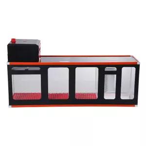 무환수어항 배면섬프 하단 어항 금붕어 섬프수조 길이 거실 45cm 해수어 인