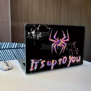 2팩 그래피티 ITS UP TO YOU 동워터 패턴 노트북 아트 데칼 케이스 노트북 냉장고 장식용 범용 스킨 스티커