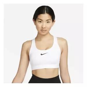 매장정품 나이키 나시티 NQK DX6822100 스우시 미디엄 서포트 여성 패드 스포츠 브라 1742206