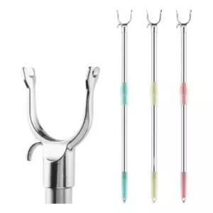 스텐인리스 옷걸이스틱 신축가능 장대 긴 타입