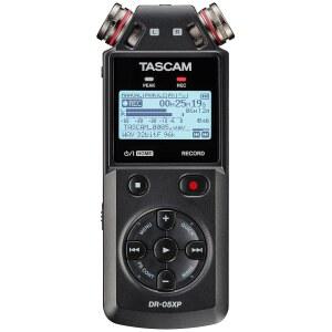 TASCAM DR-05XP 32비트 플로트 휴대용 필드 레코더 및 USB-C 오디오 인터페이스 u2014 비디오 팟캐스트용 음악, 사운드, 음성, 오디오의 디지털 스테레오 레코딩