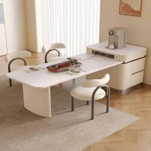 고급 가정용 식탁 일체형 확장형 슬림 다용도 싱크대 테이블