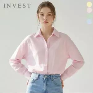 [인베스트] 베이직 스트라이프 블라우스_IN6S1BL5251
