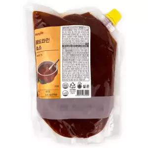 [해핑] 선진FS 레드와인 소스 1kg BBQ 스테이크