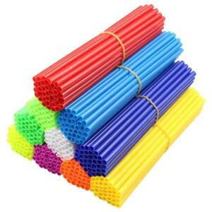 범용 오토바이 더트 자전거 휠 림 커버, 스포크 스킨 랩 튜브, 자전거 모토용 경고 안전 장식 보호대, 36