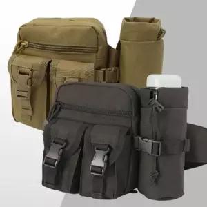 트래킹 허리가방 등산레저 라이딩 힙색 웨이스트백 물통 파우치 힙백
