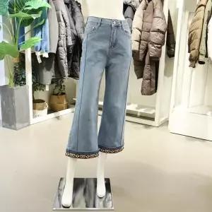 오픈클로젯 DO263DP305 절개밑단장식청바지