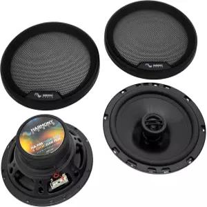하모니 오디오 HA-65 자동차 스테레오 리듬 시리즈 6.5인치 교체용 300W 스피커 및 그릴