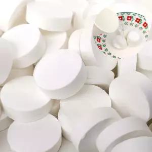 압축 코인 물티슈 100개 캠핑용