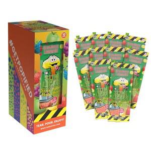 슬라임 핥기: 보바비다 딸기 레모네이드 사워 팝핑 보바 펄 | 옥수수 시럽 과일 없음 음료 및 디저트용