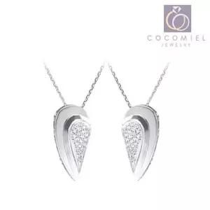 하트의 완성CN-8 커플 우정 은목걸이 실버목걸이 패션 W178676